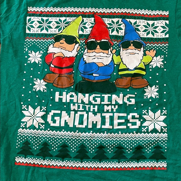 Green 'Hanging with My Gnomies' Graphic Tee - Picture 3 of 5